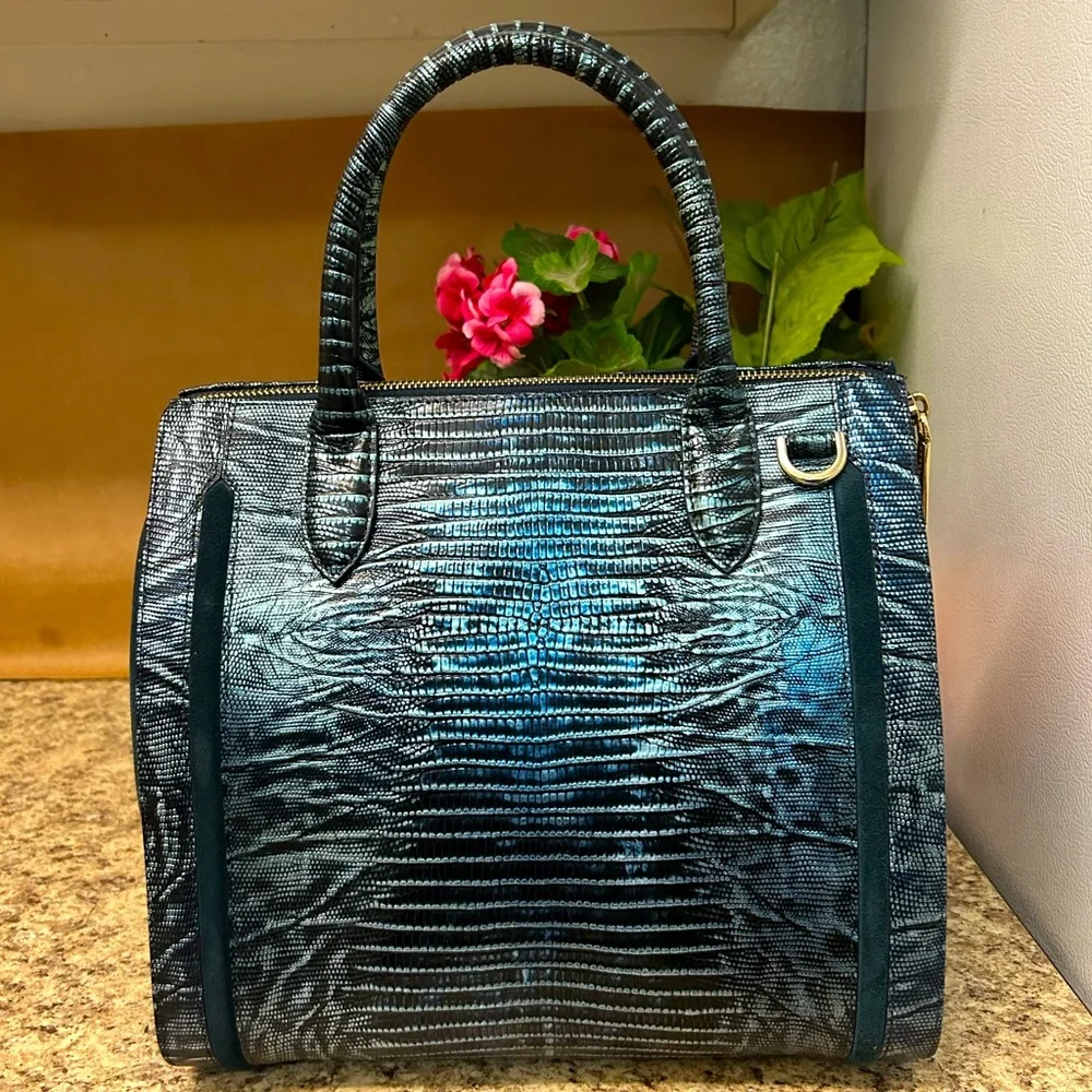 Brahmin Slate Willow Caroline